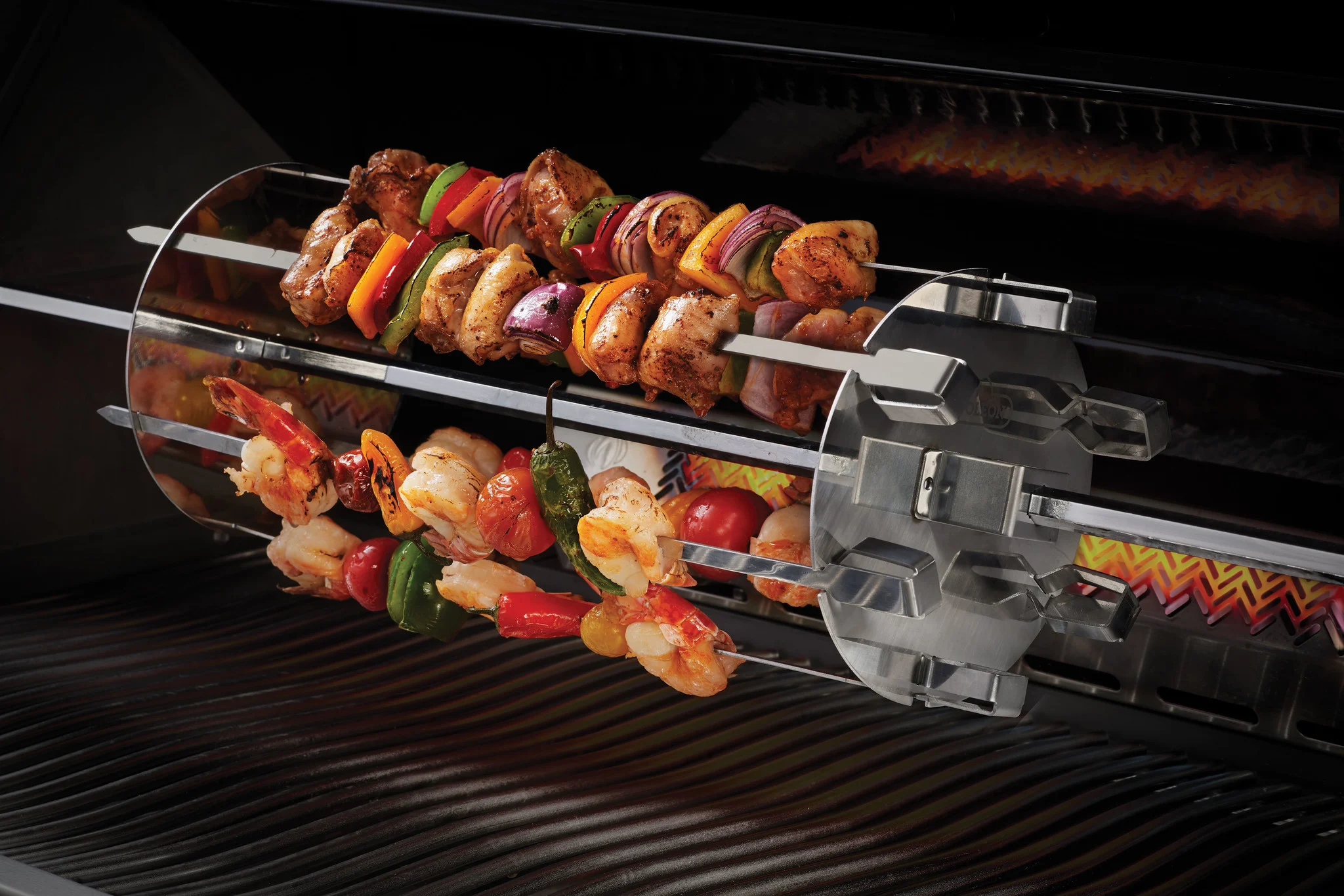 Barbecue accessoires | Rotisserie set Napolea | tuincentrum Breda | GroenRijk