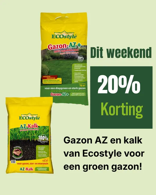 20% korting Gazon AZ en AZ kalk