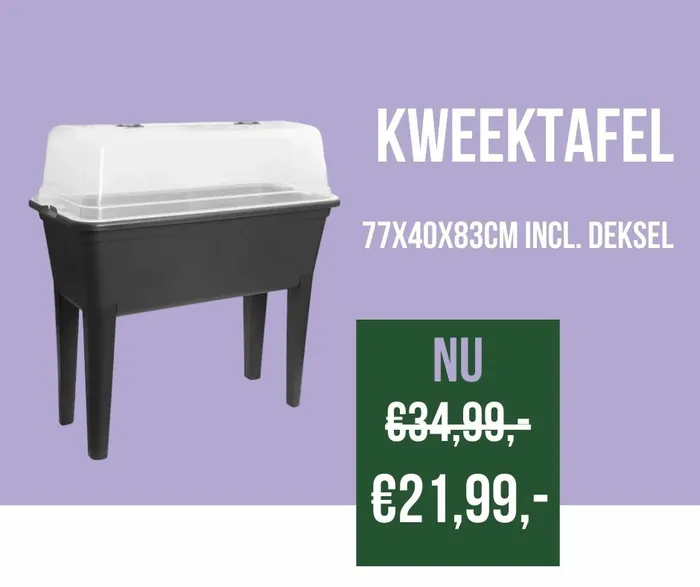 Groenactie: Kweektafel