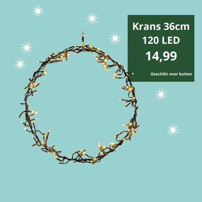 Krans 36cm