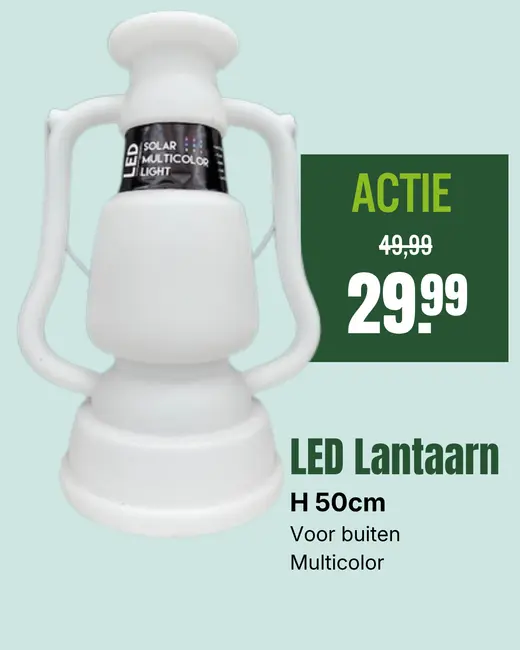 Led lantaarn multicolor