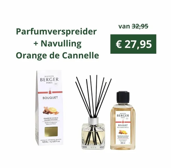 Parfumverspreider + navulling