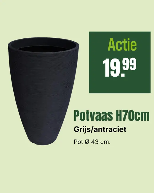 Potvaas H70cm
