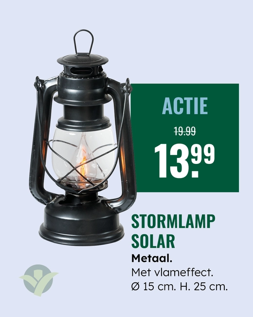 Stormlamp solar