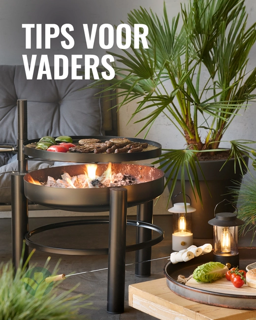 Vuurschaal met BBQ rooster