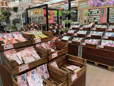 Kijkje in ons tuincentrum